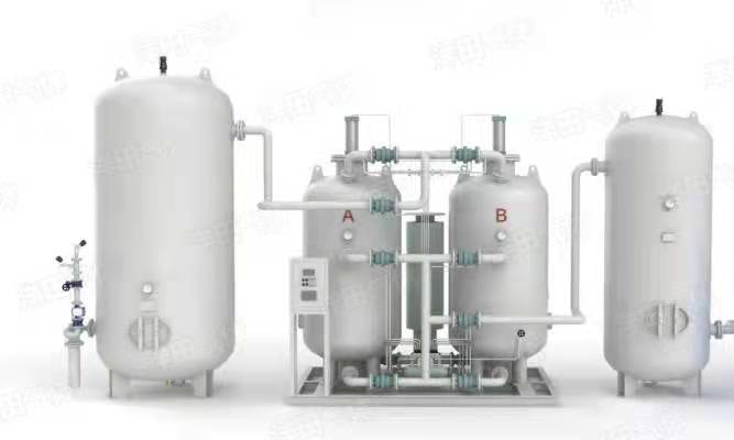 How does the nitrogen generator start with air? How is the principle of nitrogen production process?
